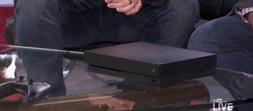 Xbox One X as seen on Live at E3 | YouTube