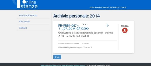 Dove trovare la vecchia domanda delle Graduatorie 2014/2017 Dove trovare la vecchia domanda delle Graduatorie 2014/2017