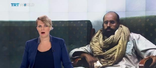 Gaddafi's Son Released / screencap from TRT World via YouTube Gaddafi's Son Released / screencap from TRT World via YouTube