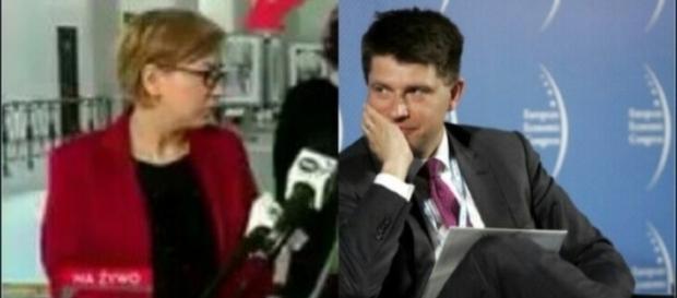 Petru i "pałka" (dziennik.pl, twitter.com) Petru i "pałka" (dziennik.pl, twitter.com)