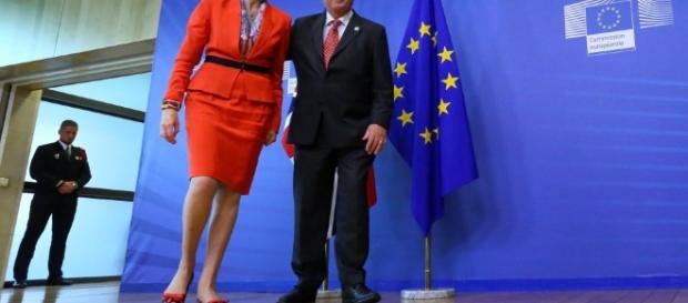 Theresa May steps out in red-lipped shoes after her calls to ... - thesun.co.uk Theresa May steps out in red-lipped shoes after her calls to ... - thesun.co.uk