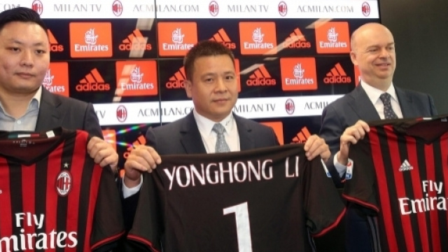 Yonghong Li, le nouveau président de l'AC MILAN.