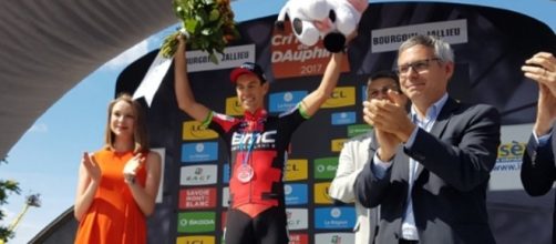 Richie Porte sul podio al Delfinato