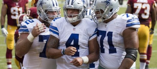 With Dak Prescott established as the starting QB, the Dallas Cowboys are making some roster moves. [Image via Flickr/Keith Allison]