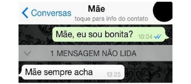 As melhores conversas com mães pelo WhatsApp ( Imagem: Reprodução) As melhores conversas com mães pelo WhatsApp ( Imagem: Reprodução)