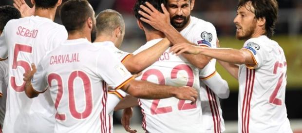 España se enfrentó a Macedonia en uno de los partidos de clasificación del Mundial de Rusia 2018 España se enfrentó a Macedonia en uno de los partidos de clasificación del Mundial de Rusia 2018