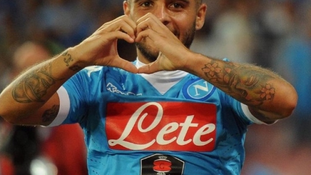 Il calciatore azzurro Lorenzo Insigne