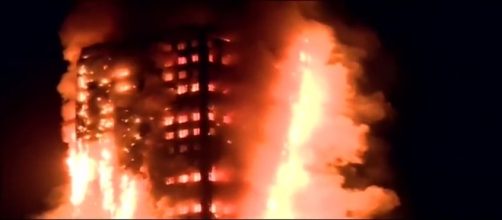 Imagen del incendio de Londres. Autor: YouTube con Licencia Creative Commons