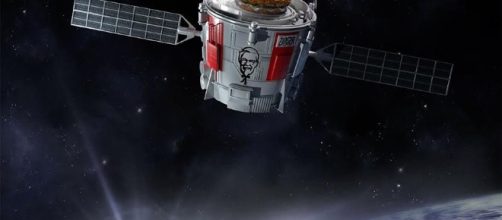 KFC Zinger into space - flipboard.com