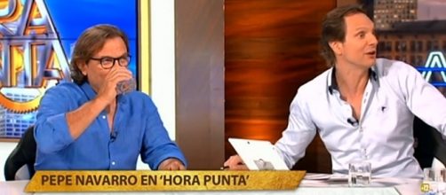 Pepe Navarro y Javier Cárdenas en hora Punta