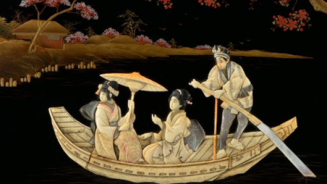 Scultura in avorio della collezione al Poldi