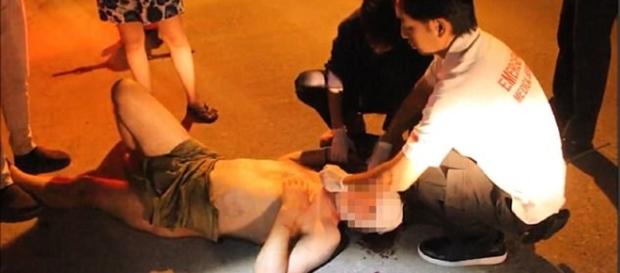 Homem cai de varanda de hotel durante brincadeira amorosa Homem cai de varanda de hotel durante brincadeira amorosa