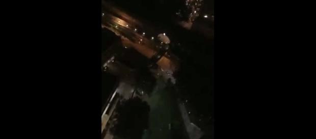 Photo at Grenfell Tower - screen capture from YouTube video / iD Events Ebrahim DAR-wa Photo at Grenfell Tower - screen capture from YouTube video / iD Events Ebrahim DAR-wa