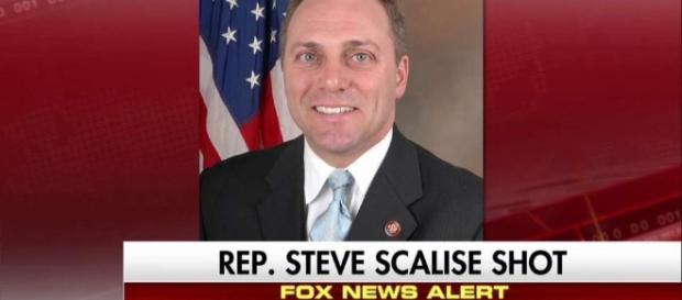 Rep. Steve Scalise in Critical Condition Following Shooting at GOP ... -screenshot Rep. Steve Scalise in Critical Condition Following Shooting at GOP ... -screenshot