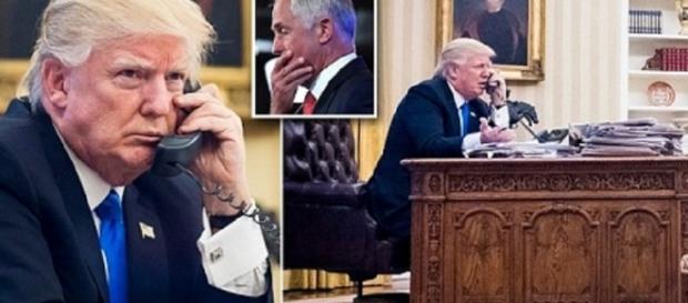 Trump slammed the phone on Turnbull when he learned of an Obama-era deal. Photo via Breaking News, YouTube. Trump slammed the phone on Turnbull when he learned of an Obama-era deal. Photo via Breaking News, YouTube.