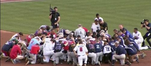 Congress takes part in Congressional Baseball Game in D.C. - PBS NewsHour via YouTube (https://www.youtube.com/watch?v=JZQnidSfGnE)