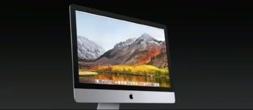 Apple's newest iMac will no longer support target display mode. [Image via YouTube/CNET]