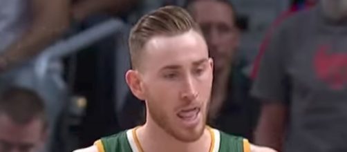 Free agent Gordon Hayward is coveted by the Celtics, Heat, and of course, Utah Jazz. [Image via YouTube/NBA]