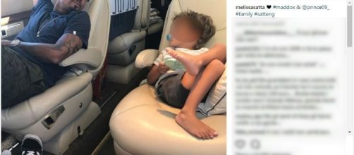 Melissa Satta criticata per i 100 euro dati al figlio Maddox - primapaginareggio24.com