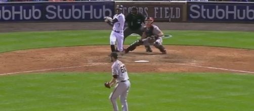 Tapia ending a wild game - Image via Youtube, MLB channel https://www.youtube.com/watch?v=5dLMQiCzYeI