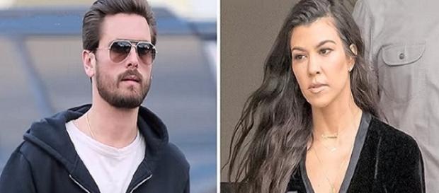 Kurtney Kardashian and Scott Disick / Photo via Hollywood Buzz , YouTube Kurtney Kardashian and Scott Disick / Photo via Hollywood Buzz , YouTube