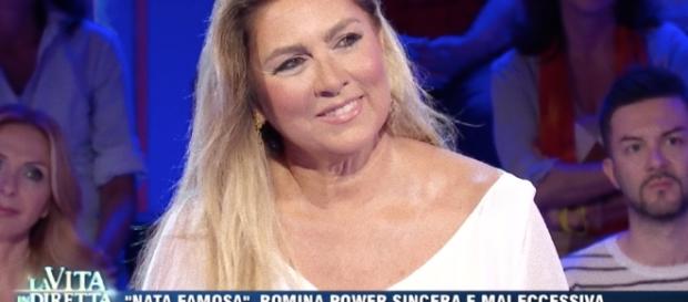 Romina Power ospite a 'La Vita in Diretta'. Romina Power ospite a 'La Vita in Diretta'.