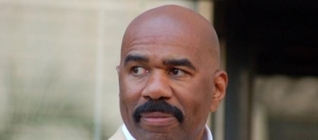 Steve Harvey at a ceremony to receive a star on the Hollywood Walk of Fame - Angela George via Wikimedia Commons Steve Harvey at a ceremony to receive a star on the Hollywood Walk of Fame - Angela George via Wikimedia Commons