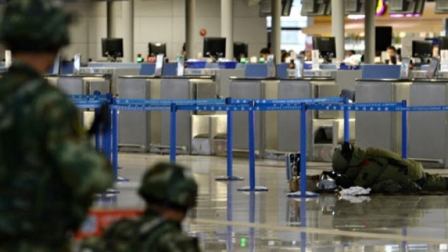 Explosion à l'aéroport de Shanghai, quatre blessés