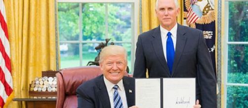 Donald Trump and Mike Pence Photo credit - Shealah Craighead [Public domain], via Wikimedia Commons