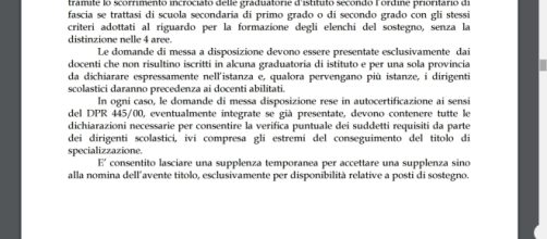 Messa a disposizione solo se non iscritti in GI