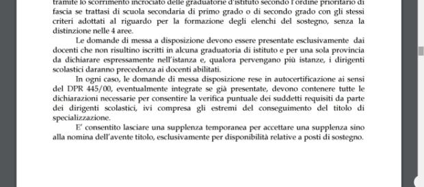 Messa a disposizione solo se non iscritti in GI Messa a disposizione solo se non iscritti in GI