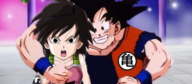 Son Goku y su madre en la serie Son Goku y su madre en la serie