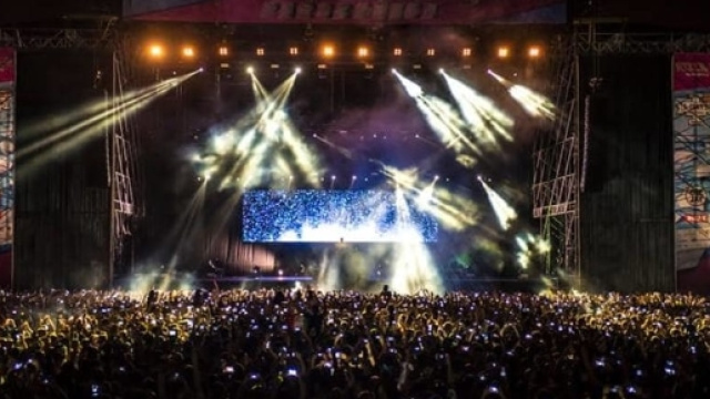 Una foto scattata durante una delle serate degli iDays di Monza