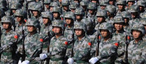 Image - Chinese-soldiers-marching-in-formation.jpg | Homefront ... - wikia.com