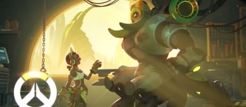 In Blizzard's hit shooter title "Overwatch," Orisa is deemed as an anchor tank (via YouTube/PlayOverwatch)