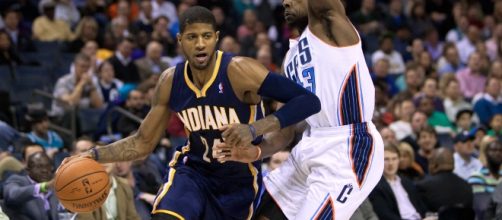 Longtime Indiana Pacers star Paul George has indicated he wants to leave the team and join the Lakers. [Image via Wikimedia Commons]