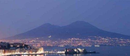 Napoli, il centro storico: veduta panoramica.