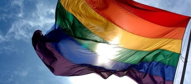 The original design of the rainbow flag (Picture by Ludovic Bertron via Flickr). The original design of the rainbow flag (Picture by Ludovic Bertron via Flickr).