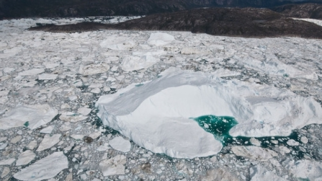 Immagini della costa della Groenlandia
