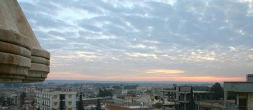 Sunrise at war-torn Raqqa, a city now being liberated by U.S. coalition forces from ISIS - Wikimedia Commons - wikimedia.org