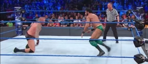 Jinder Mahal defended the WWE World Championship against Randy Orton at Sunday's 'Money in the Bank' PPV. [Image via WWE/YouTube]