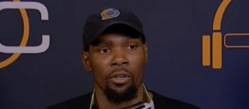 Kevin Durant plans to opt-out but will re-sign a new deal with Warriors -- Sports Warehouse/YouTube