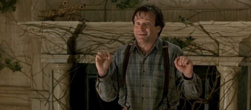 Photo Robin Williams in "Jumanji" screen capture from YouTube video / movieclips