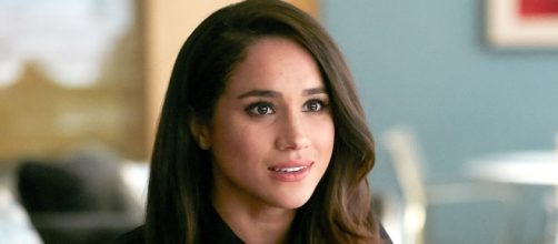 Screen shot of Meghan Markle on "Suits"