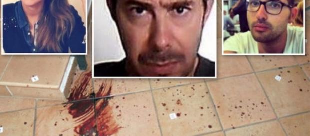 Duplice omicidio per la gelosia dell'ex Stefano Perale (al centro). Le vittime Anastasia Shakurova e Biagio Buonomo. Foto: teleclubitalia.it. Duplice omicidio per la gelosia dell'ex Stefano Perale (al centro). Le vittime Anastasia Shakurova e Biagio Buonomo. Foto: teleclubitalia.it.