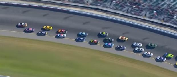 Larson wins at NASCAR Michigan/ Screencap Fox Sports via Youtube Larson wins at NASCAR Michigan/ Screencap Fox Sports via Youtube