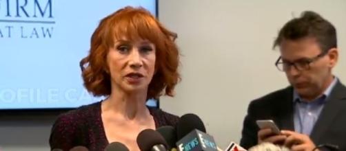 Kathy Griffin press conference, via Twitter
