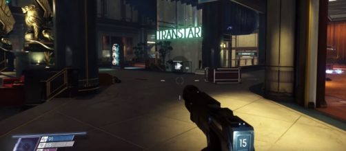 PS4 Pro support for "Prey" is not really good - screenshot via theRadBrad YouTube