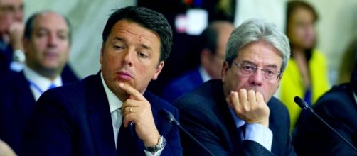 Renzi e Gentiloni: il prossimo e l'attuale premier