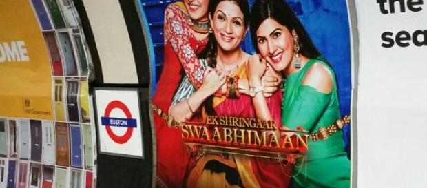 Colors advertisement in the London underground -- image own Colors advertisement in the London underground -- image own